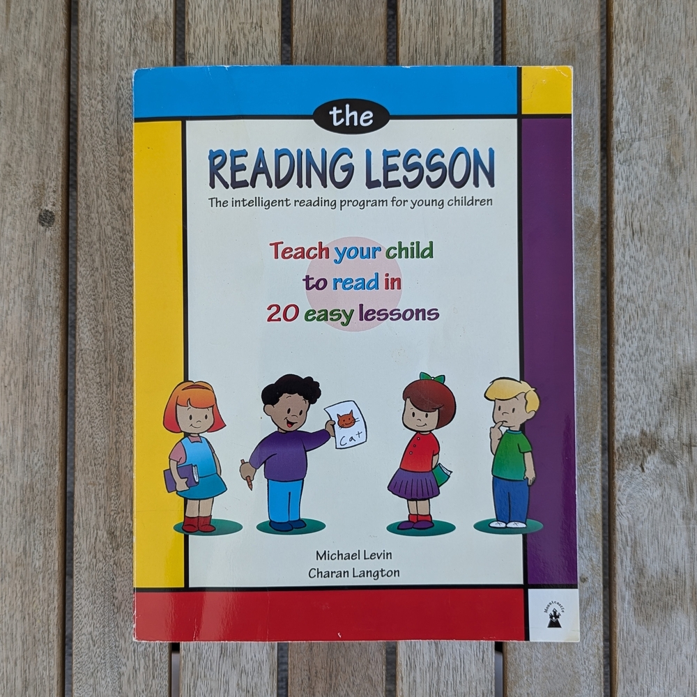 The Reading Lesson Book for Kids by Michael Levin
